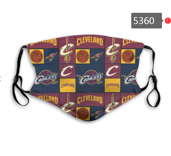 2020 NBA Cleveland Cavaliers #3 Dust mask with filter-0